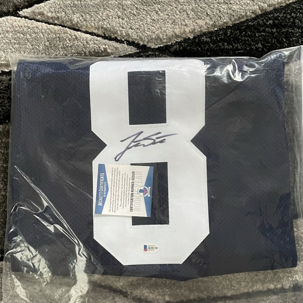 Jared Stidham Autographed jersey